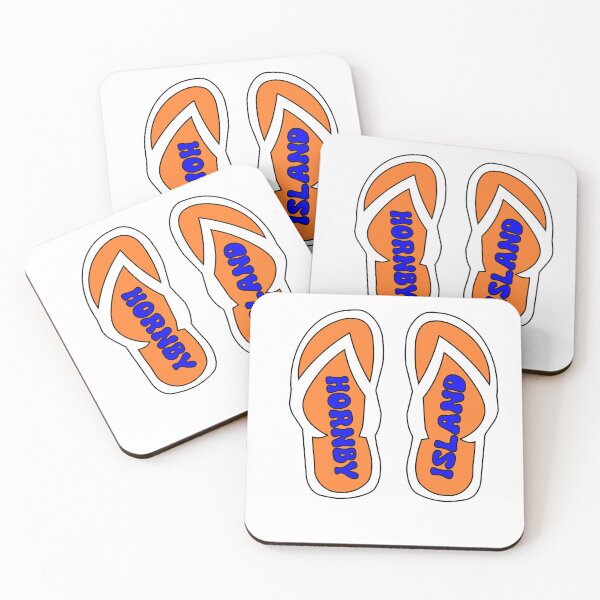 Item preview, Hornby Island Flip Flop Sandals Beach Summer designed and sold by HatzicTshirts.