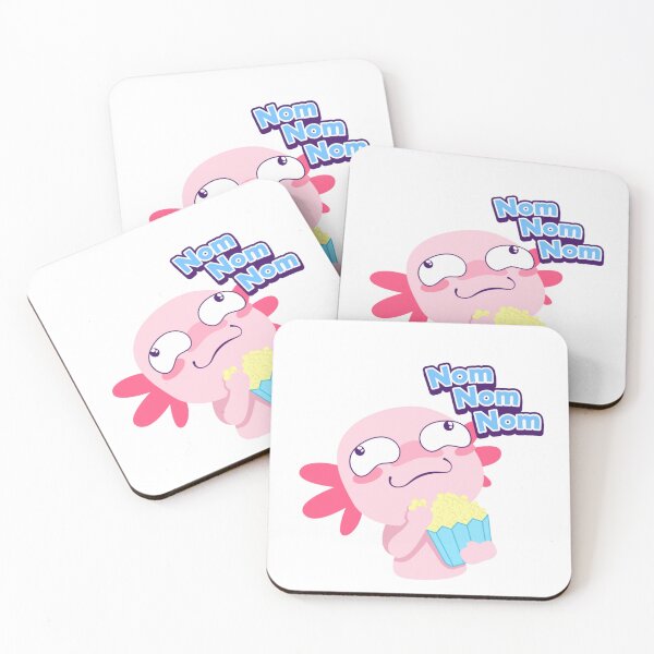 Aperçu de l'œuvre axolotl mangeant du pop-corn créée et vendue par Beautyqueens Beautys.