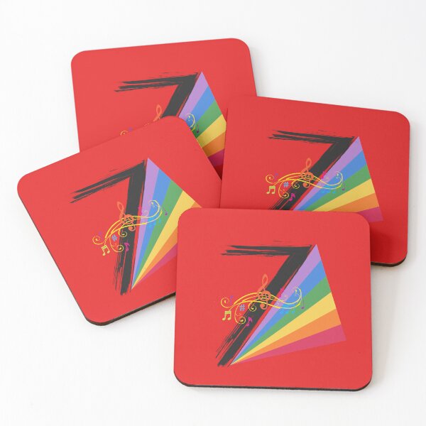 Item preview, Seven Colors in the Rainbow and Musical Notes designed and sold by DCM MERCH on Amazon.