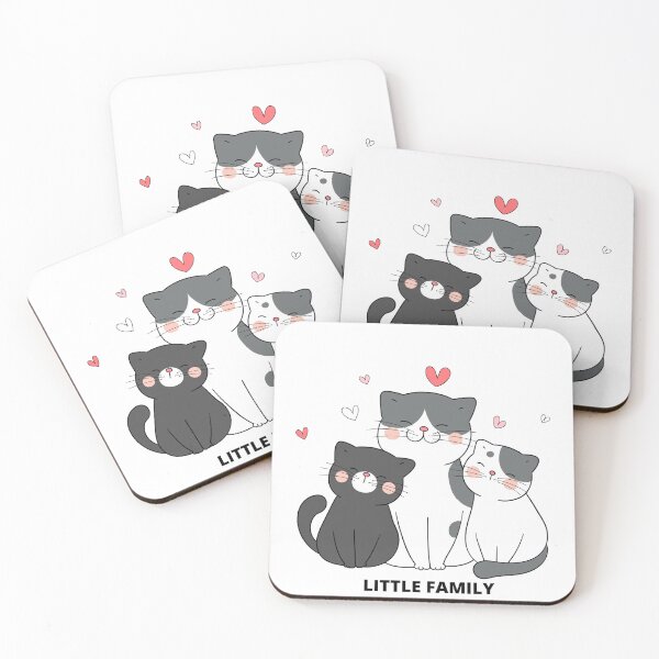 Item preview, Little family cat designed and sold by ShopofAll.