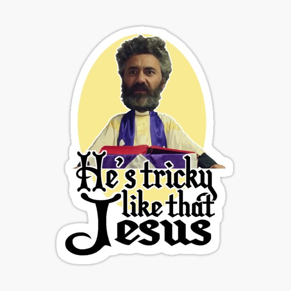 Item preview, Tricky Jesus Wilderpeople designed and sold by loganferret.