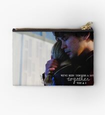 Bellarke - together you & I - The 100 Studio Pouch