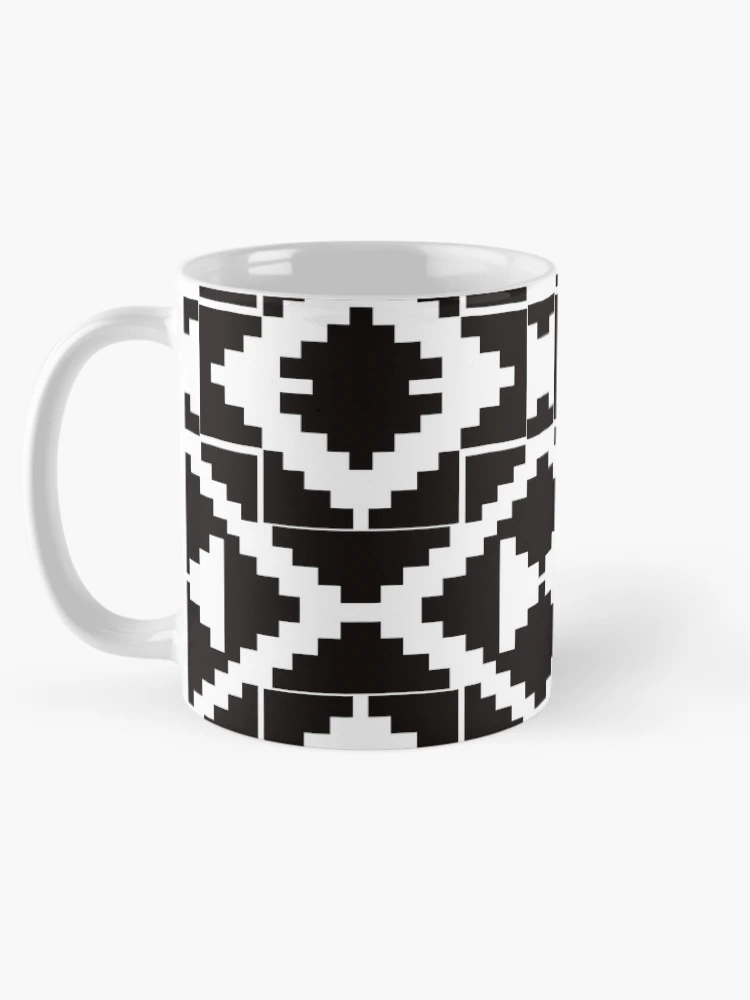Thumbnail 5 of 6, Coffee Mug, Aztec pattern designed and sold by Inaroda.