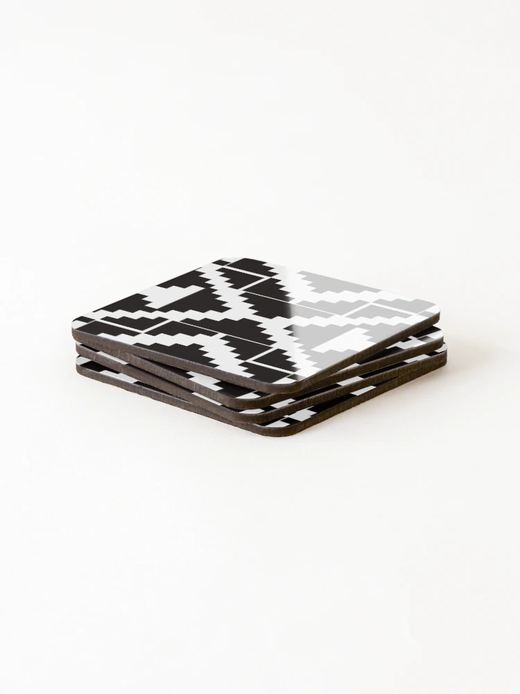 Thumbnail 4 of 5, Coasters (Set of 4), Aztec pattern  designed and sold by Inaroda.
