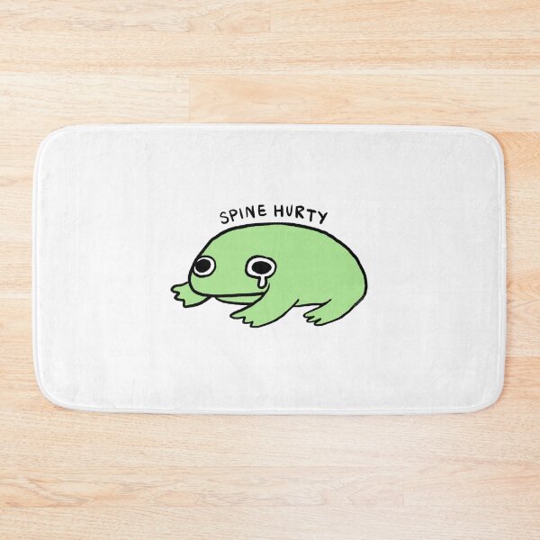 Item preview, Spine Hurty | Green Frog designed and sold by iristocat.