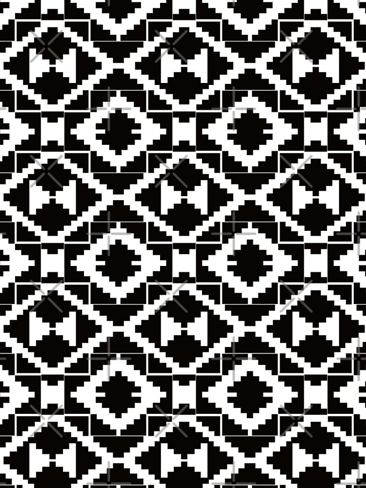 Thumbnail 5 of 5, A-Line Dress, Aztec pattern designed and sold by Inaroda.