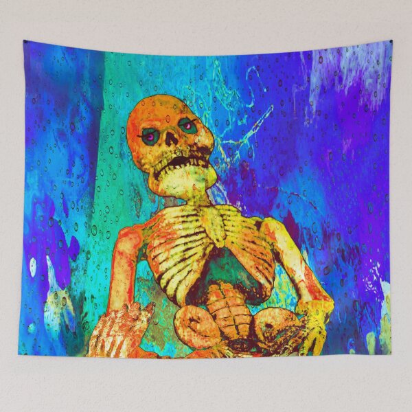 Item preview, Skelly Floating While High!! designed and sold by heatherfriedman.