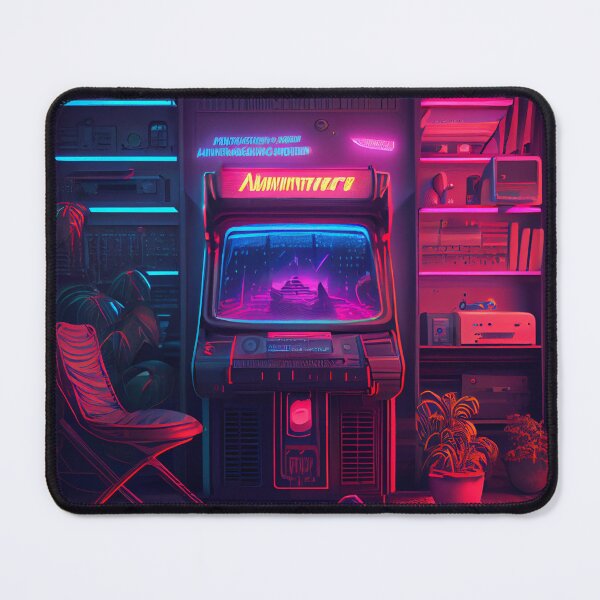 Item preview, Synthwave Arcade Machine designed and sold by LukeAiWalker.