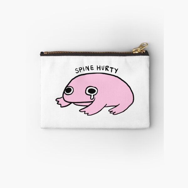 Item preview, Spine Hurty | Pink Frog designed and sold by iristocat.