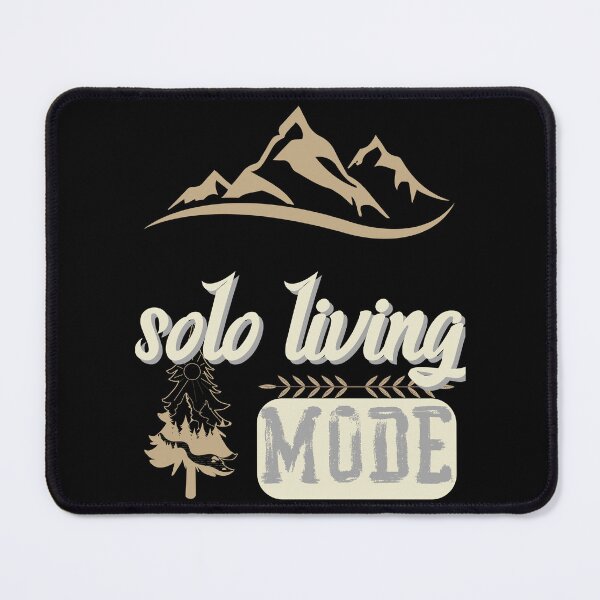 Item preview, solo living mode, forest river sun inside tree pine designed and sold by movie-popcorn.