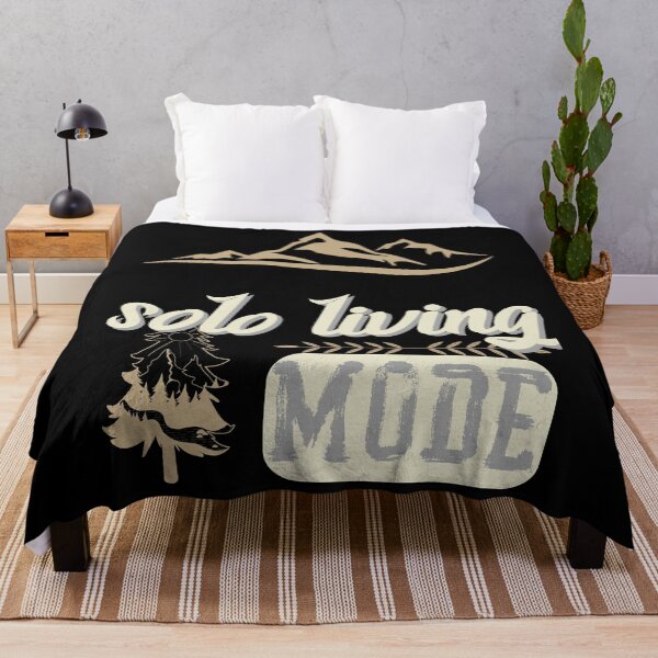 Item preview, solo living mode, forest river sun inside tree pine designed and sold by movie-popcorn.