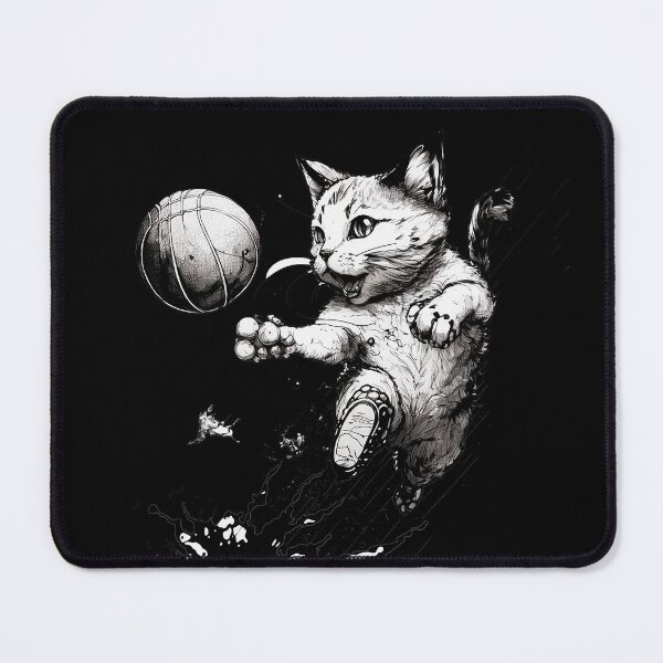 Item preview, Cat Playing BBall designed and sold by mrchavish.