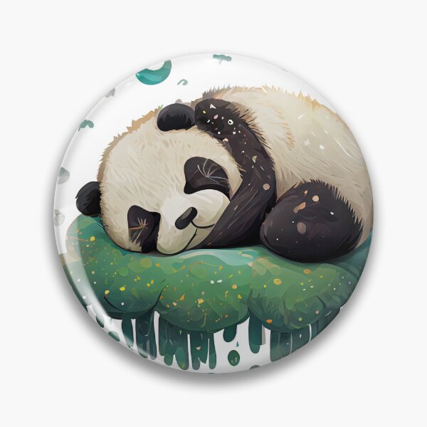 Item preview, Sleeping panda amognst the mildew designed and sold by lightsonfire.