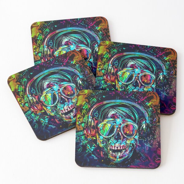 Item preview, Abstract Psycho Skull designed and sold by chaoticabstract.