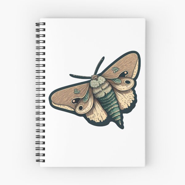 Item preview, Blue/Green Moth Sticker with Detail designed and sold by bryanchvzz.