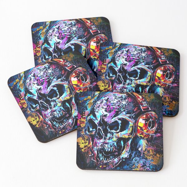 Item preview, Abstract Psycho Skull designed and sold by chaoticabstract.