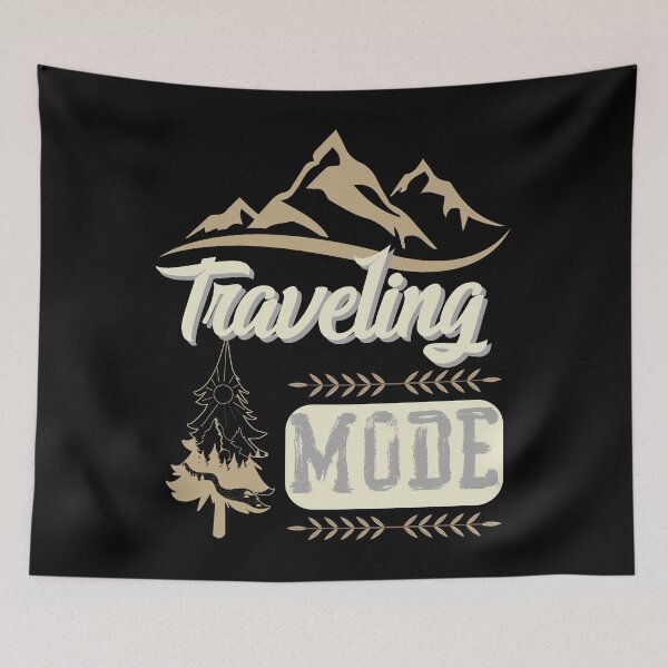 Item preview, traveling mode, forest river sun inside tree pine designed and sold by movie-popcorn.