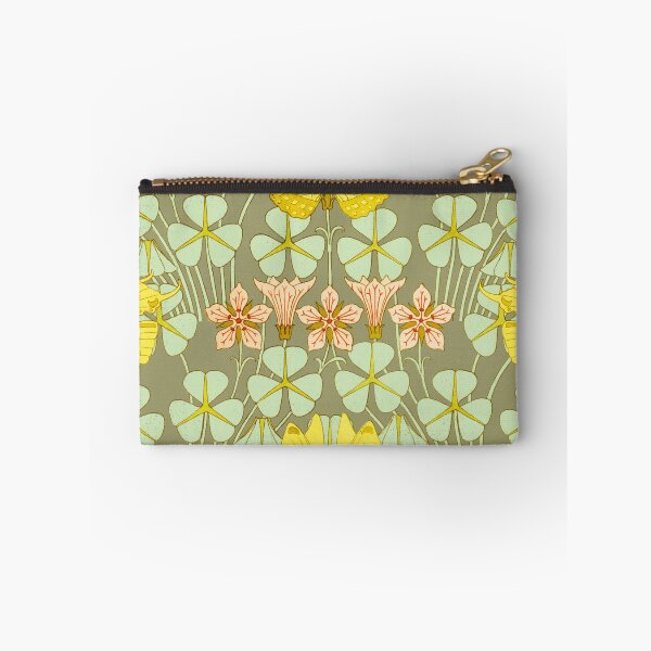 Item preview, Butterfly Floral Botanical Art Nouveau Classic Pastel  designed and sold by antiqueart.