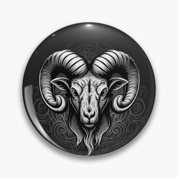 Item preview, Goat, Ram, Ram Horns designed and sold by Logic72.