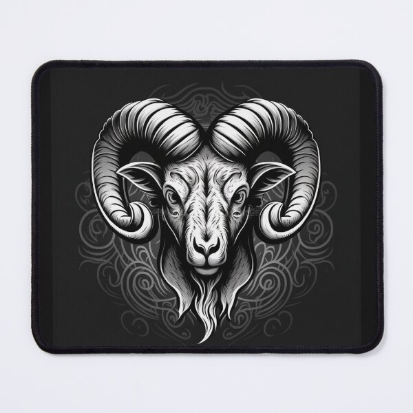 Item preview, Goat, Ram, Ram Horns designed and sold by Logic72.