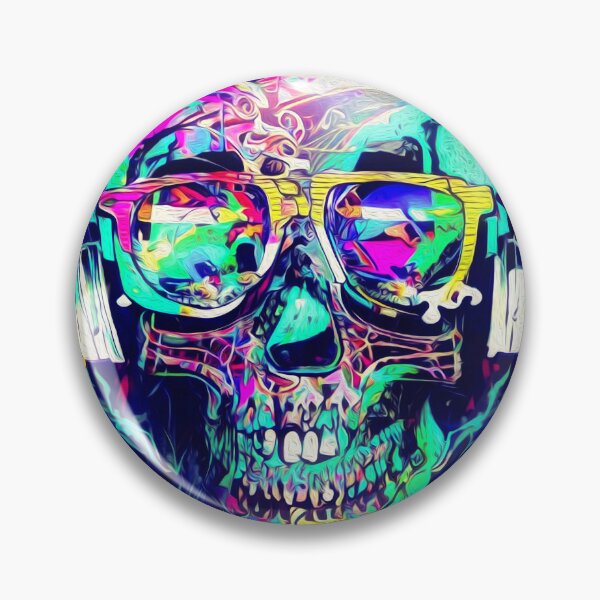 Item preview, Abstract Psycho Skull designed and sold by chaoticabstract.
