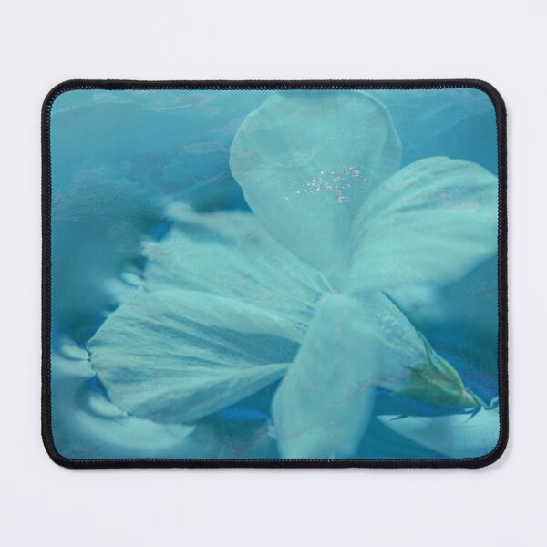 Item preview, Turquoise Flowers Aesthetic - Lily On The Water, Blue Green Turquoise Aesthetic designed and sold by Flowerartlovers.