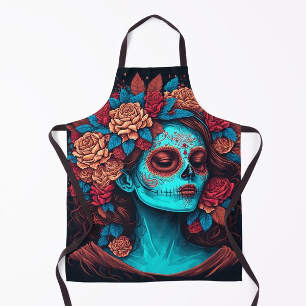 Item preview, Catrina with Roses Wall Decor: A Unique Addition to Your Home #MODEL 2 designed and sold by Thewallart.