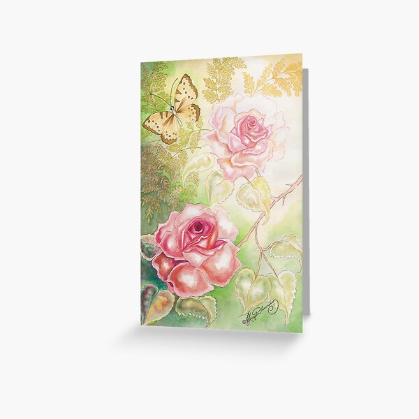 Roses Of Elysium Greeting Card