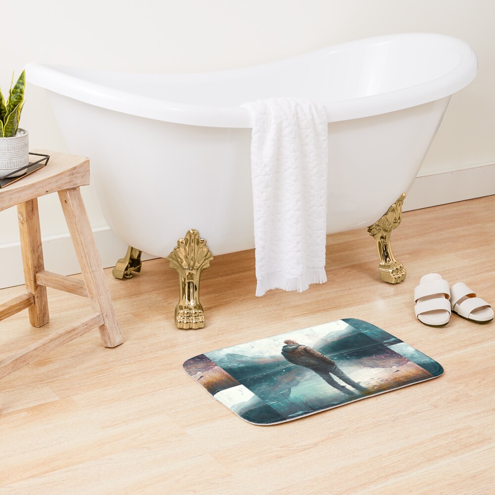 Item preview, Bath Mat designed and sold by InverseReaction.