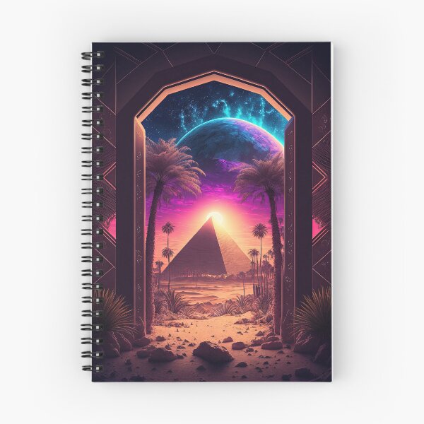 Item preview, Retro-Futurism's Last Oasis: An Ancient Pyramid designed and sold by Mullet Monkey.