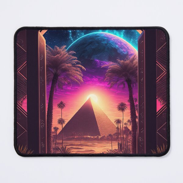 Item preview, Retro-Futurism's Last Oasis: An Ancient Pyramid designed and sold by Mullet Monkey.
