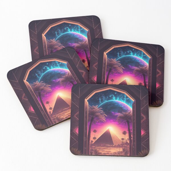 Item preview, Retro-Futurism's Last Oasis: An Ancient Pyramid designed and sold by Mullet Monkey.