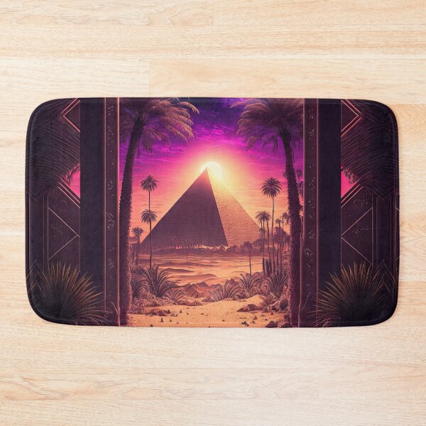 Item preview, Retro-Futurism's Last Oasis: An Ancient Pyramid designed and sold by Mullet Monkey.