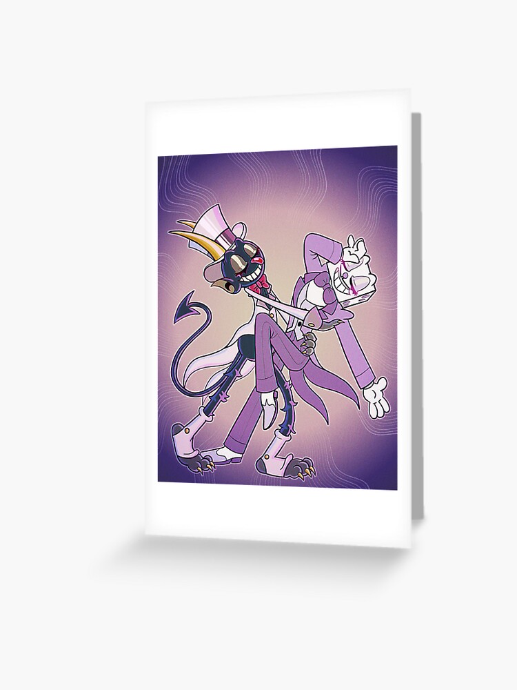 The Best Showmen in Hell The Cuphead Show Greeting Card for Sale by  Maru-Chan-Shop