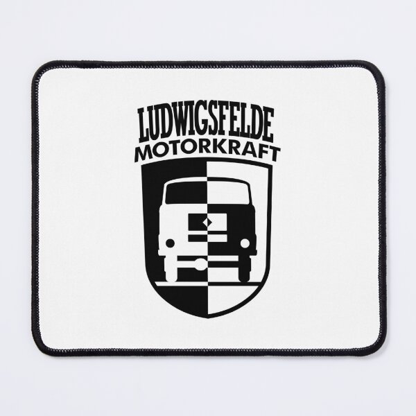 Item preview, IFA Ludwigsfelde Motorkraft Coat of Arms (black) designed and sold by VEB Ostladen.