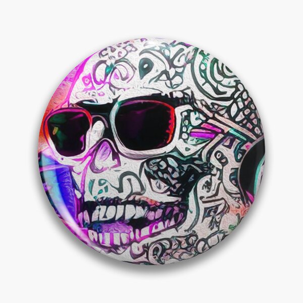 Item preview, Abstract Psycho Skull designed and sold by chaoticabstract.