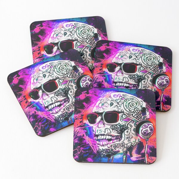 Item preview, Abstract Psycho Skull designed and sold by chaoticabstract.