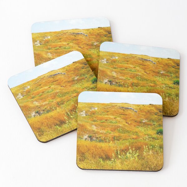 Item preview, Steppe on a bright summer day, natural background  designed and sold by helenkaiy.
