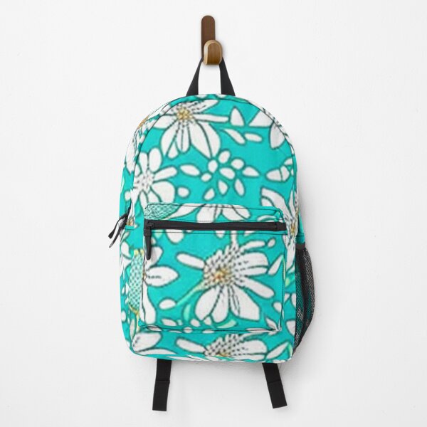 Item preview, TURQUOISE FLOWERS designed and sold by RetroPlaceee.
