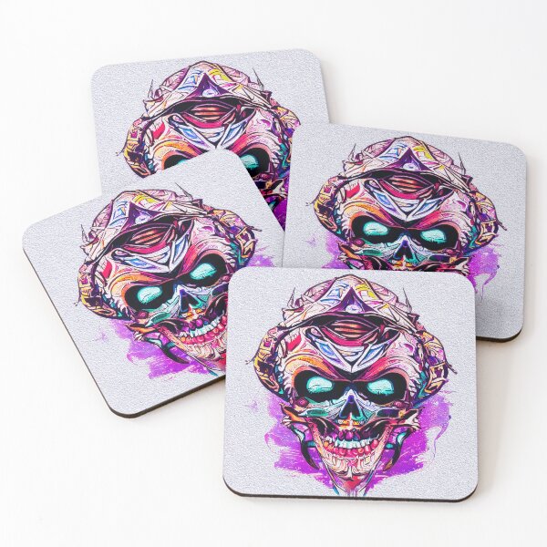 Item preview, Abstract Psycho Skull designed and sold by chaoticabstract.