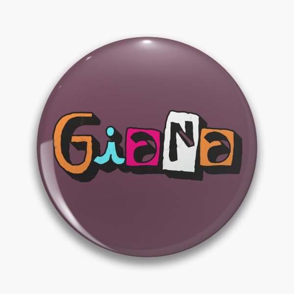 Item preview, GIANA name, My name is Giana designed and sold by Danylo Mikhnievych.