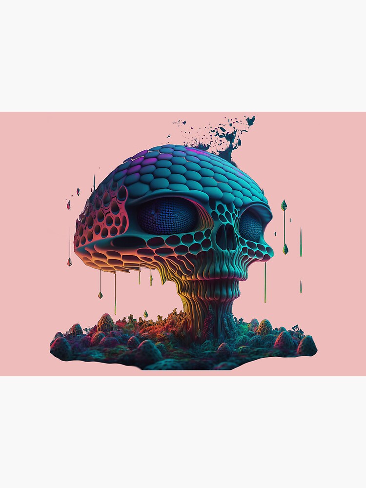 Psychedelic Mushrooms | Art Board Print