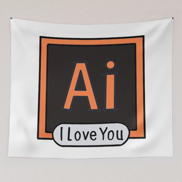 Item preview, Ai I Love You designed and sold by Puffoo.