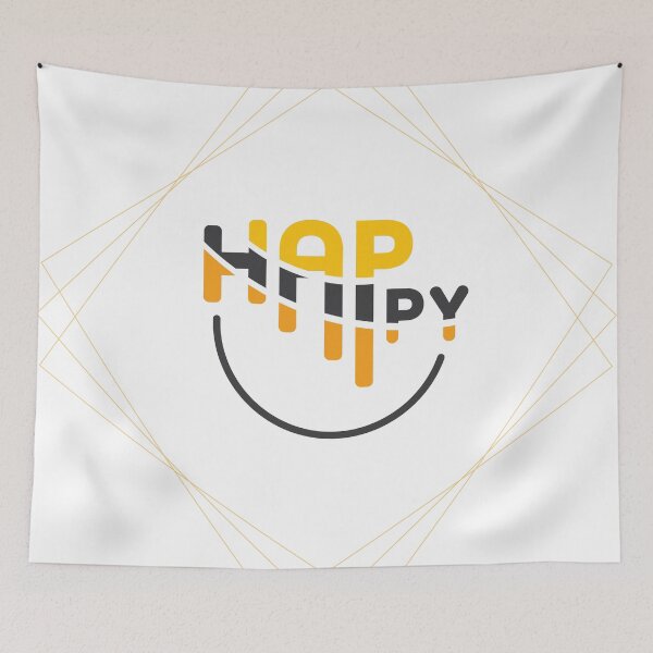 Item preview, Happy | Geometric and Modern Type Design designed and sold by iamKaye.