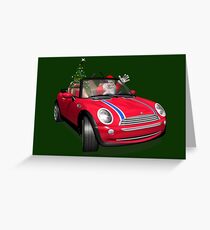 Santa Claus In Mini Greeting Card