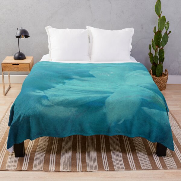 Item preview, Turquoise Flowers Aesthetic - Lily On The Water, Blue Green Turquoise Aesthetic designed and sold by Flowerartlovers.