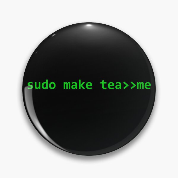 Item preview, sudo make tea, monitor green designed and sold by Jeeb-Arts.