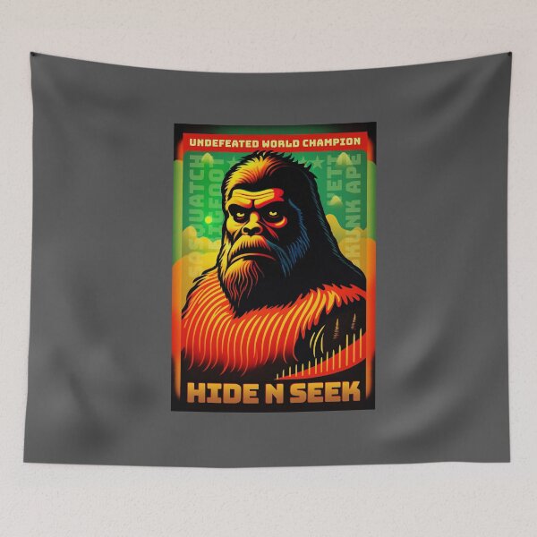 Item preview, Bigfoot/Sasquatch/Yeti/Skunk Ape - Hide and Seek World Champion designed and sold by markmm9.