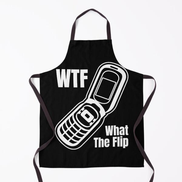 Item preview, WTF What The Flip Phone Funny Flip Phone designed and sold by OliviaGbyKyro.
