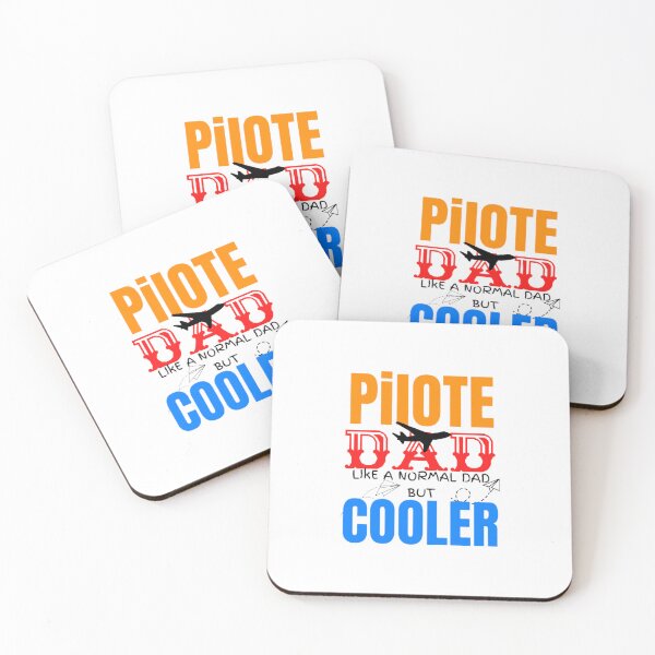 Item preview,  Pilote dad like a normal Dad but cooler Funny  designed and sold by CaliforniaDi.